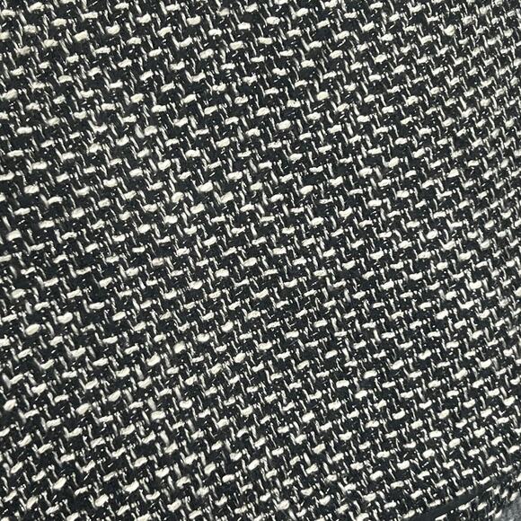 Loft Tweed Mini Skirt Womens 6 Black Silver Metallic Business Casual Sexy Short - Picture 3 of 11